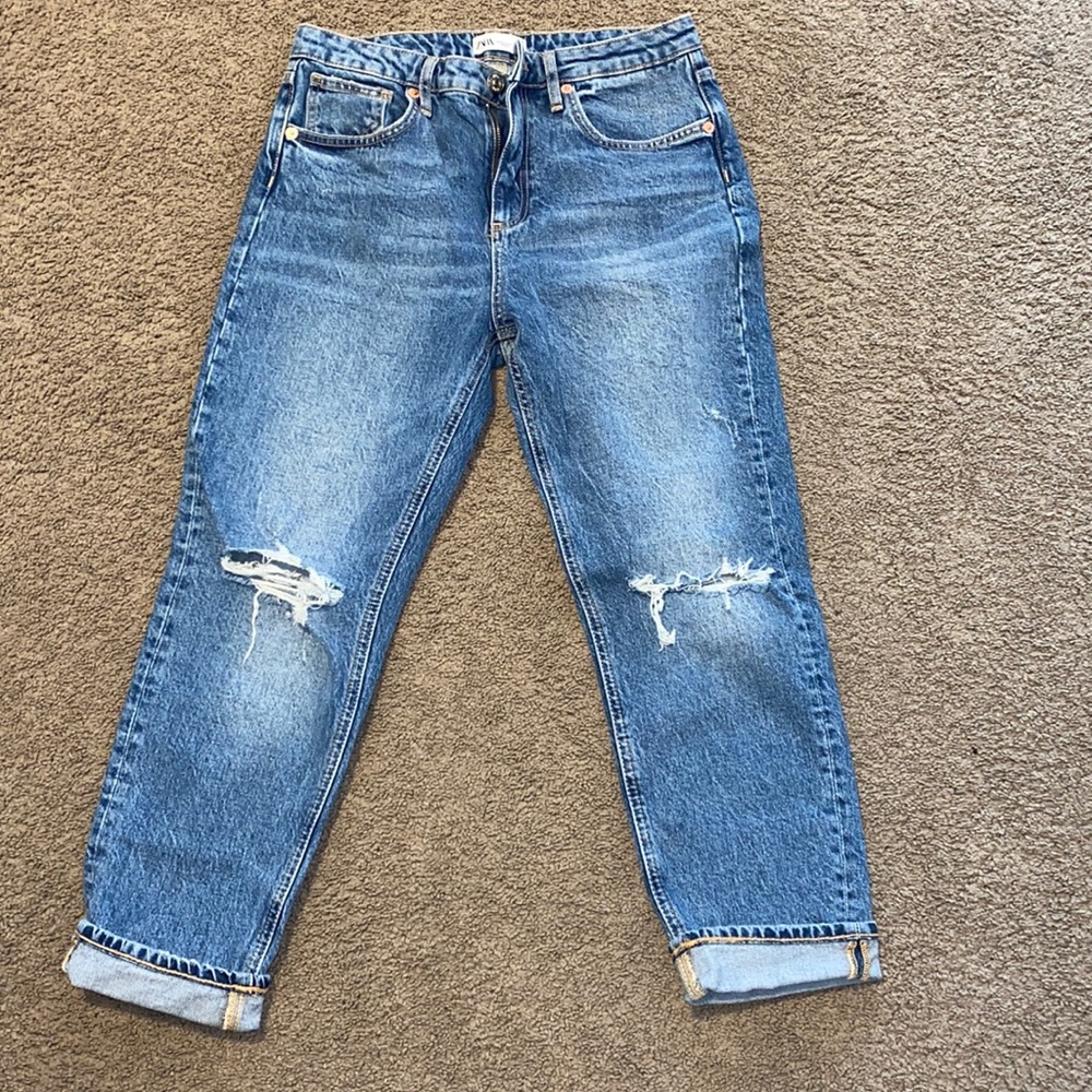 Zara Jean with rips